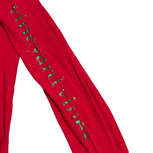 Vineyard Vines girl’s Large Graphic Tee Foil Vintage Whale Slub size L 14 - Picture 3 of 7